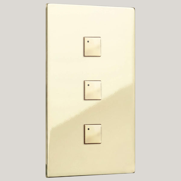 Led/3G-Vertical Led/Renaissance 3G-Vertical Led/Polished Brass Unlacquered