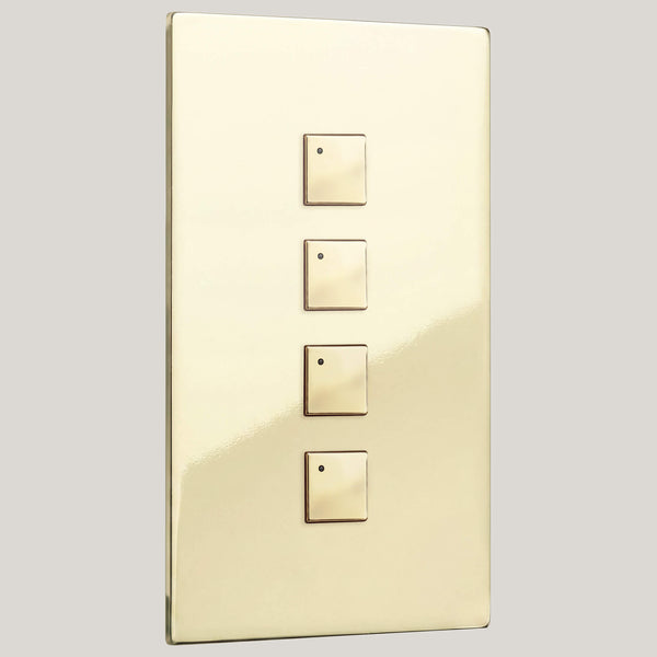 Led/4G-Vertical Led/Renaissance 4G-Vertical Led/Polished Brass Unlacquered
