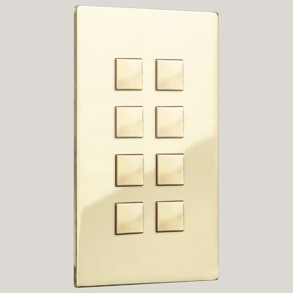 No Led/8G No-Led/Renaissance 8G No-Led/Polished Brass Unlacquered