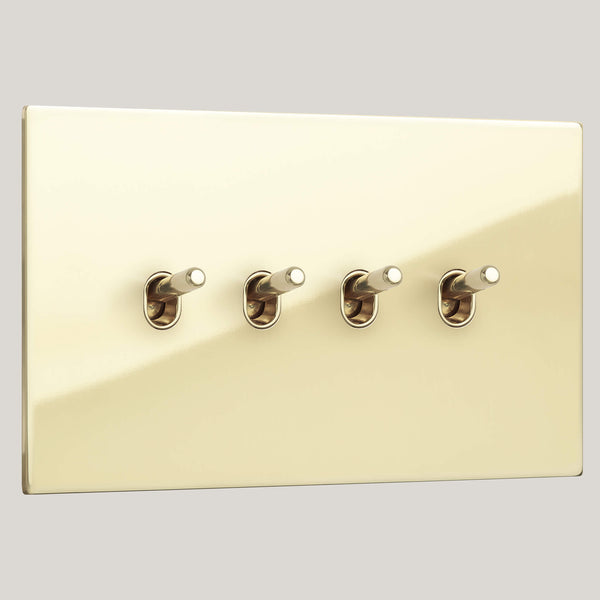 Contemporary/4G Contemporary/Renaissance 4G-Contemporary/Polished Brass Unlacquered