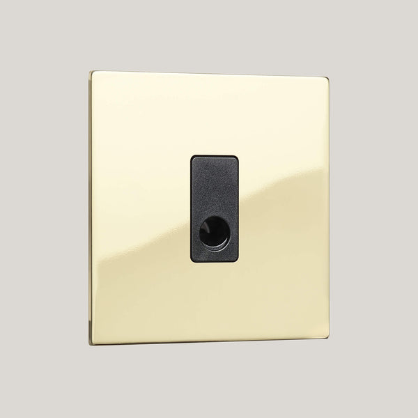 Black Inserts/Renaissance Black/Polished Brass Unlacquered