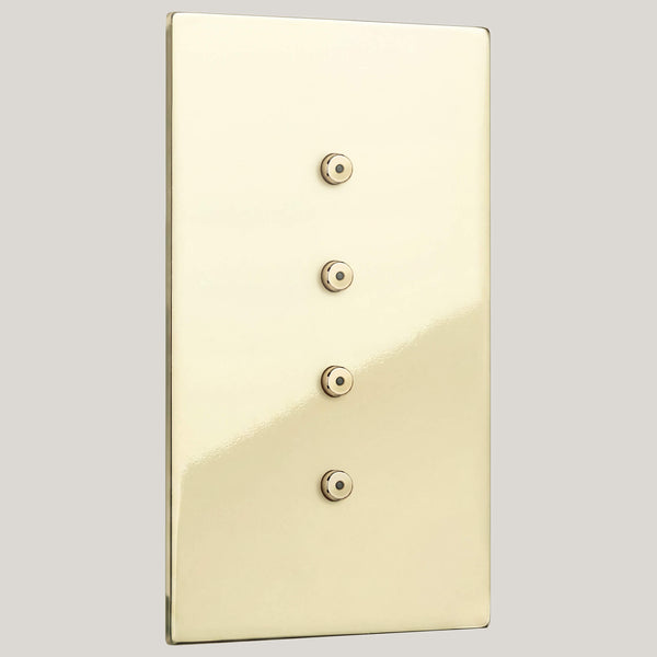 Led/4G-Vertical Led/Renaissance 4G-Vertical Led/Polished Brass Unlacquered