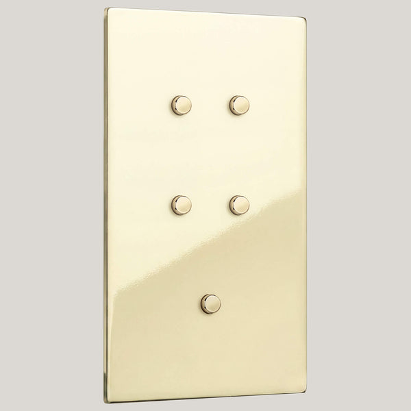 No Led/5G No-Led/Renaissance 5G No-Led/Polished Brass Unlacquered