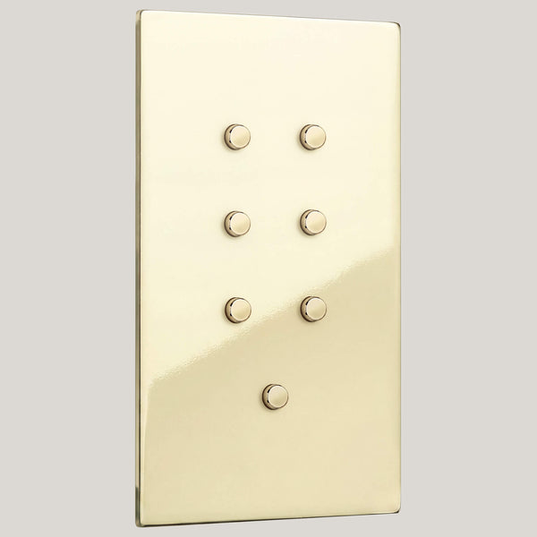 No Led/7G No-Led/Renaissance 7G No-Led/Polished Brass Unlacquered