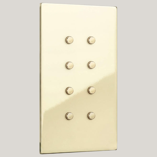 No Led/8G No-Led/Renaissance 8G No-Led/Polished Brass Unlacquered