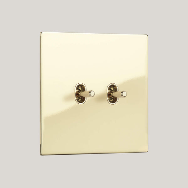 Square/2G-Square/Renaissance 2G-Square/Polished Brass Unlacquered