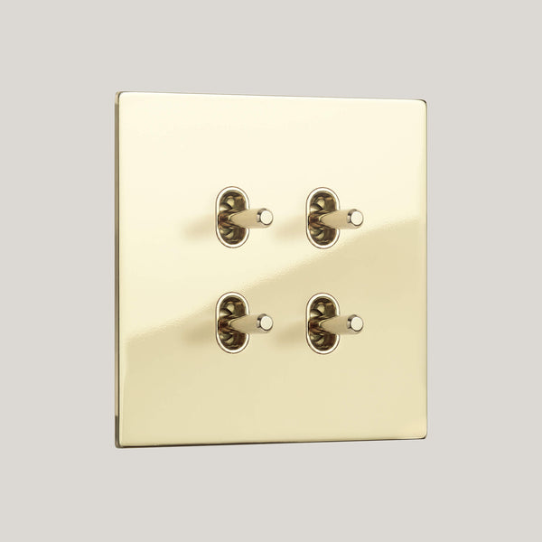 Square/4G-Square/Renaissance 4G-Square/Polished Brass Unlacquered