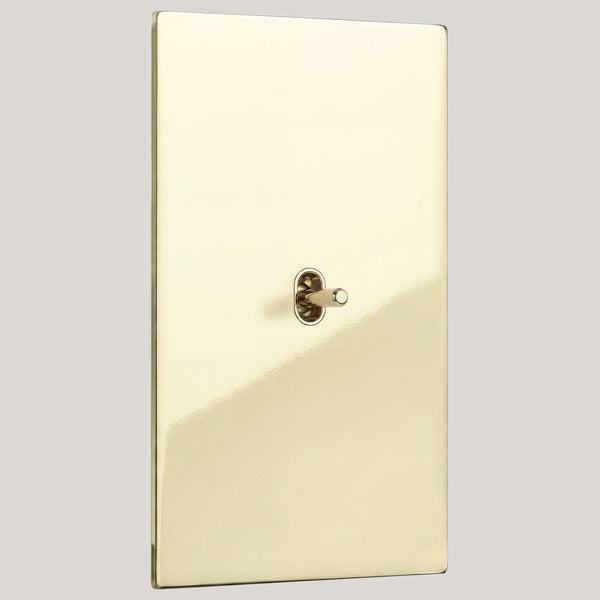 Vertical/1G-Vertical/Renaissance 1G-Vertical/Polished Brass Unlacquered
