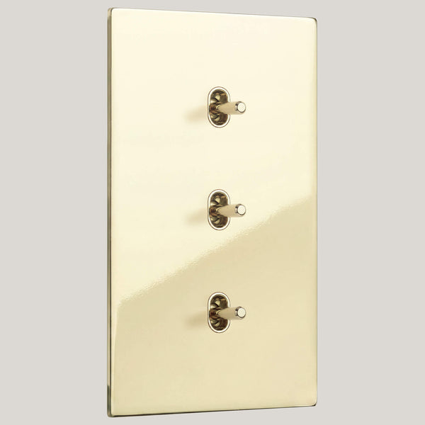 Vertical/3G-Vertical/Renaissance 3G-Vertical/Polished Brass Unlacquered