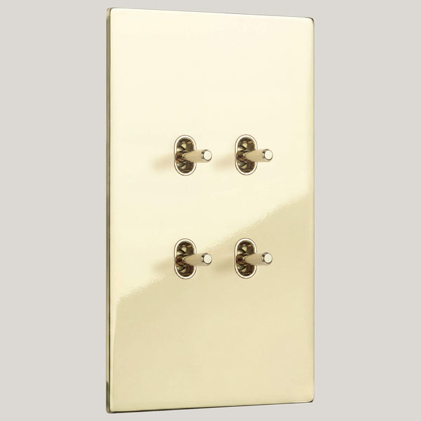 Vertical/4G-Vertical/Renaissance 4G-Vertical/Polished Brass Unlacquered
