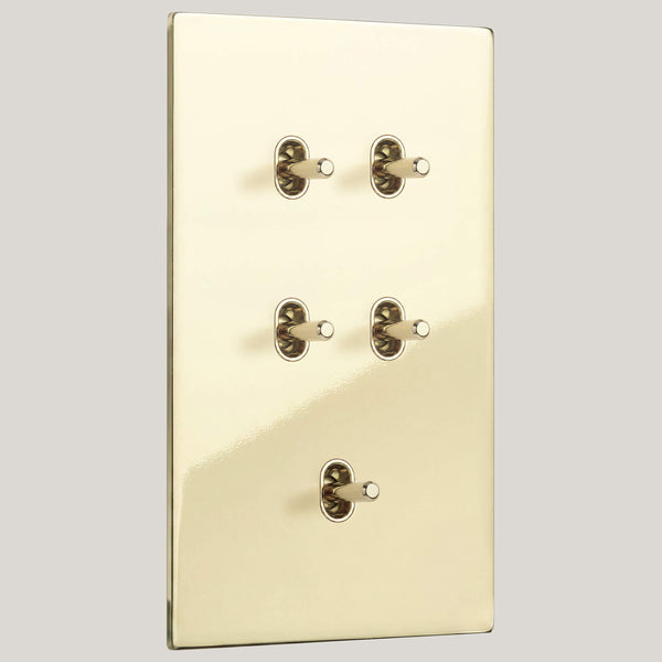 Vertical/5G-Vertical/Renaissance 5G-Vertical/Polished Brass Unlacquered