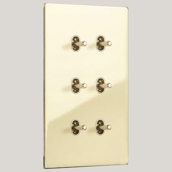 Vertical/6G-Vertical/Renaissance 6G-Vertical/Polished Brass Unlacquered