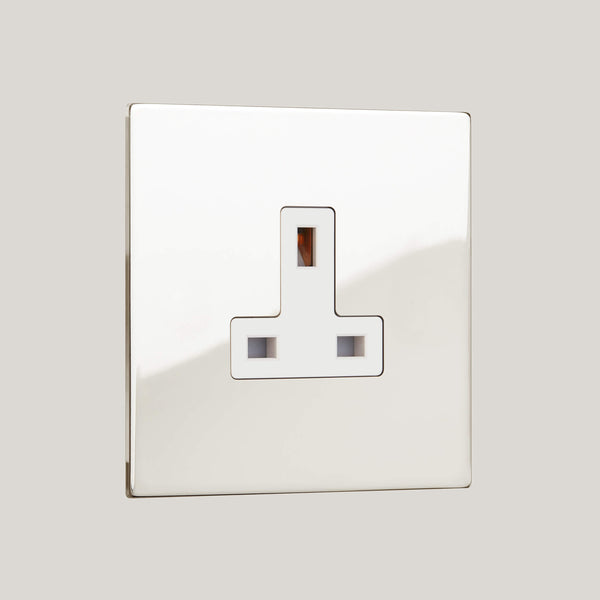 White Inserts/1G White/Renaissance 1G White/Polished Nickel