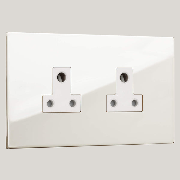 WHITE INSERTS/2G White/Renaissance 2G White/Polished Nickel