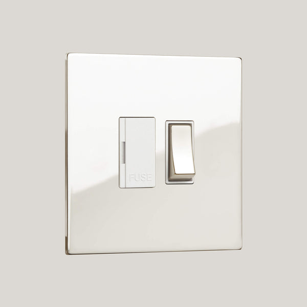White Inserts/Renaissance White/Polished Nickel