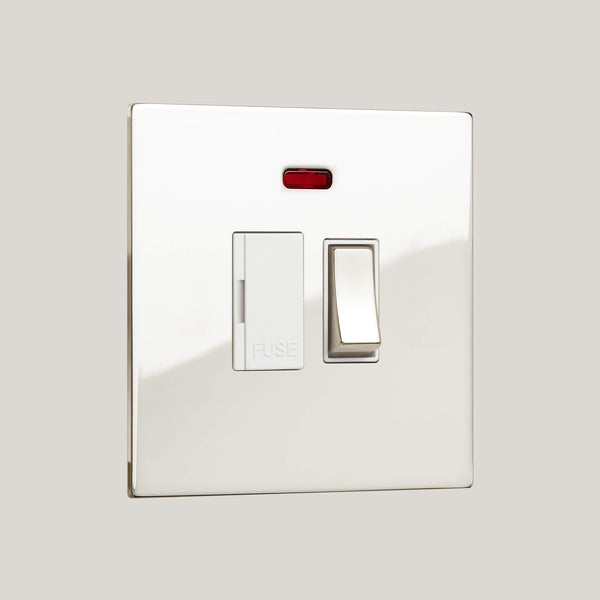 White Inserts/Renaissance White/Polished Nickel