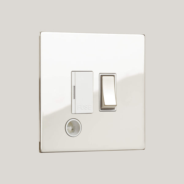 White Inserts/Renaissance White/Polished Nickel