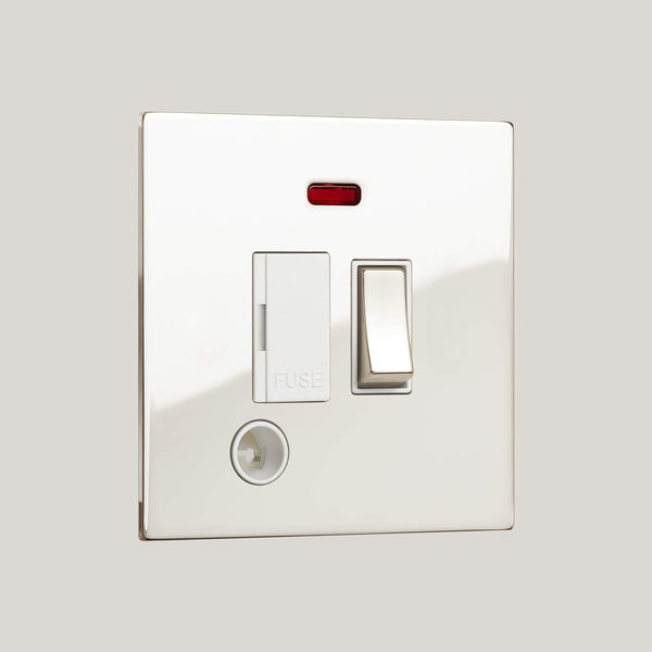 White Inserts/Renaissance White/Polished Nickel