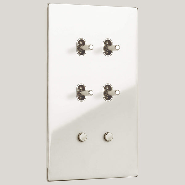 Vertical/6G-Vertical/Renaissance 6G-Vertical-Toggle-Round/Polished Nickel