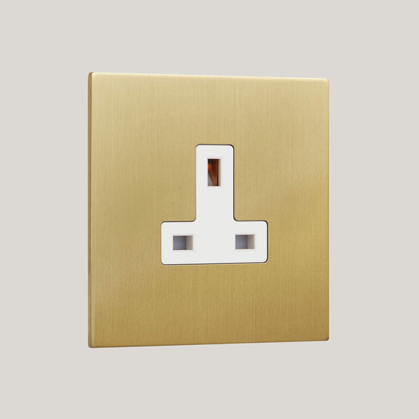 White Inserts/1G White/Renaissance 1G White/Satin Brass
