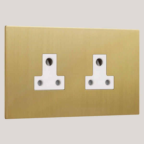WHITE INSERTS/2G White/Renaissance 2G White/Satin Brass