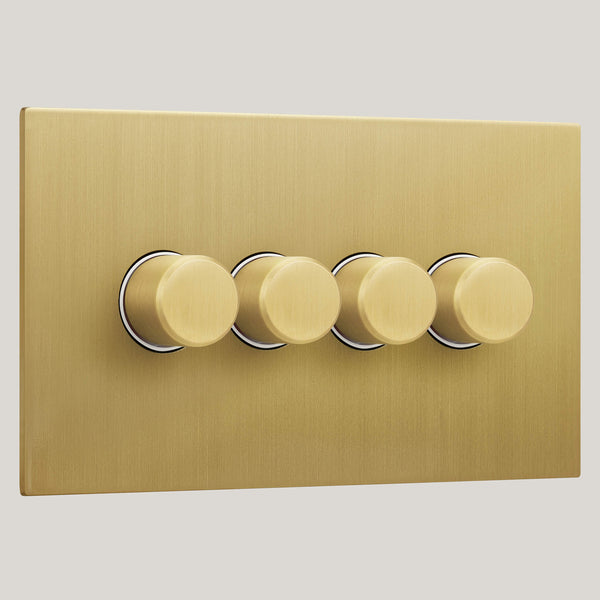 White Inserts/4G White/Renaissance 4G White/Satin Brass