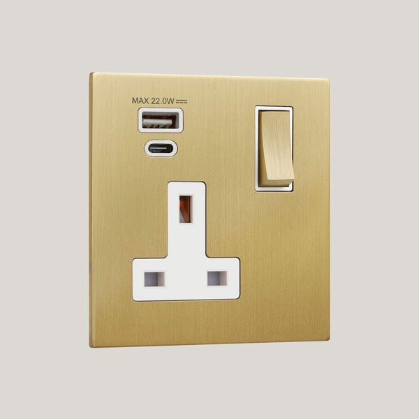 WHITE INSERTS/1G White-22W/Renaissance 1G White-22W/Satin Brass