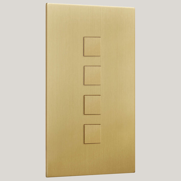 No Led/4G-Vertical No-Led/Renaissance 4G-Vertical No-Led/Satin Brass