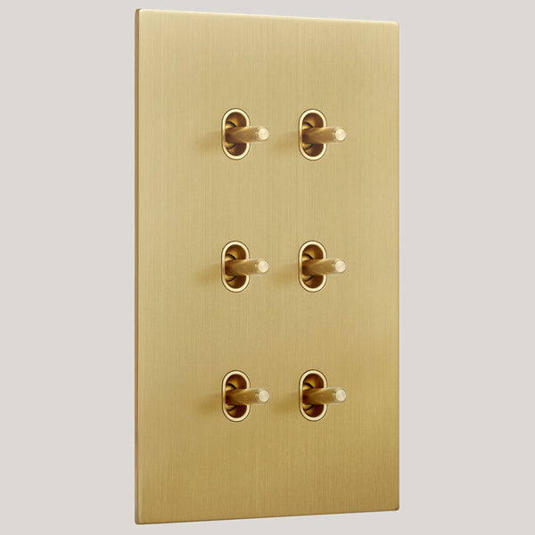 Vertical/6G-Vertical/Renaissance 6G-Vertical/Satin Brass