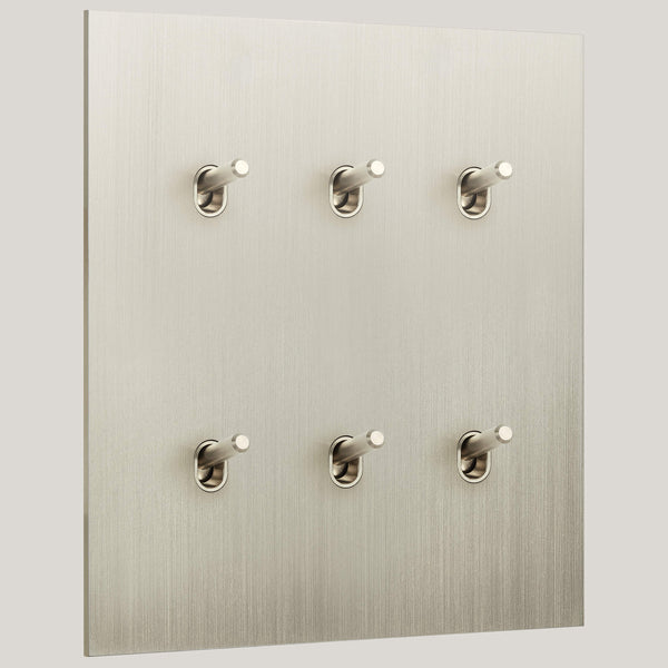Contemporary/6G Contemporary/Renaissance 6G-Contemporary/Satin Nickel