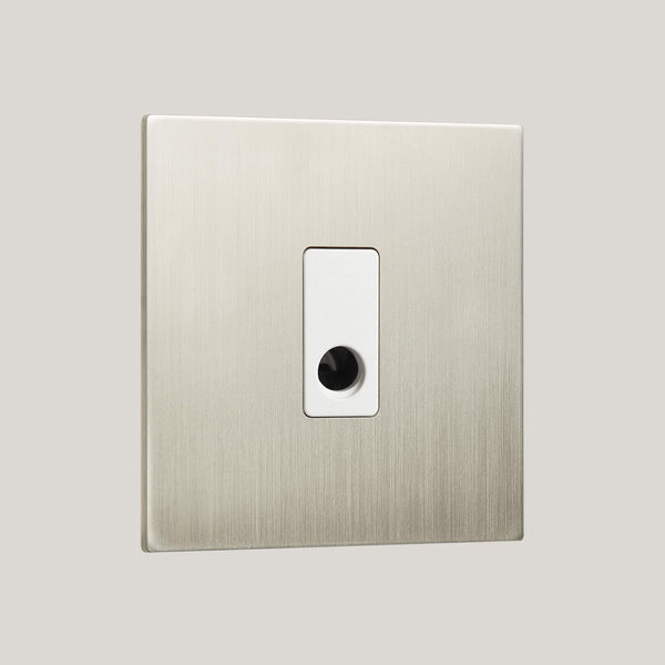 White Inserts/Renaissance White/Satin Nickel