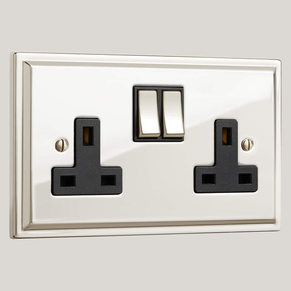 Black Inserts/2G Black/Sheraton 2G Black/Polished Nickel