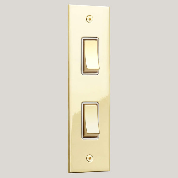 White Inserts/2G White/True Edge 2G White/Polished Brass