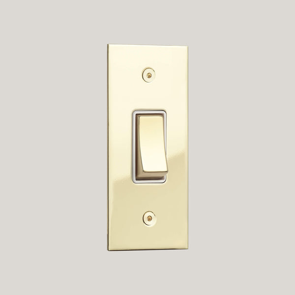 White Inserts/1G White/True Edge 1G White/Polished Brass Unlacquered
