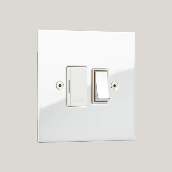 White Inserts/True Edge White/Polished Chrome