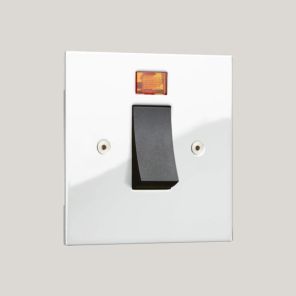 Black Inserts/Black Led/1G Led Black/True Edge 1G-Led Black/Polished Chrome