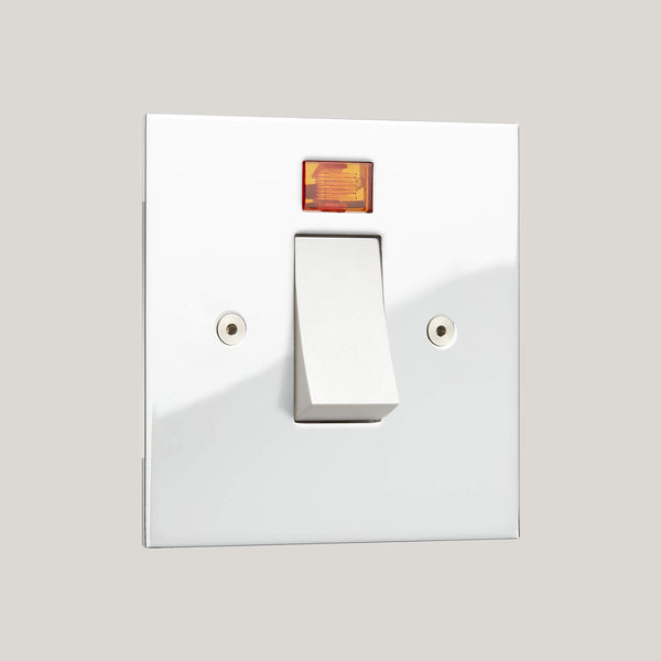 White Inserts/White Led/1G Led White/True Edge 1G-Led White/Polished Chrome