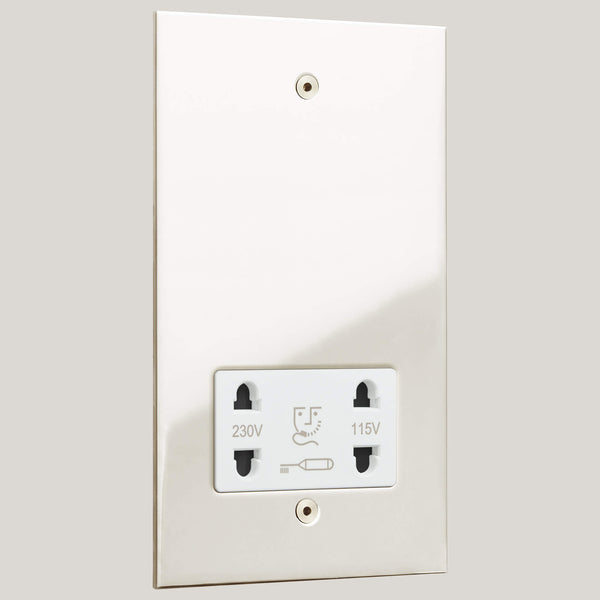 White Inserts/1G White/True Edge 1G White/Polished Nickel