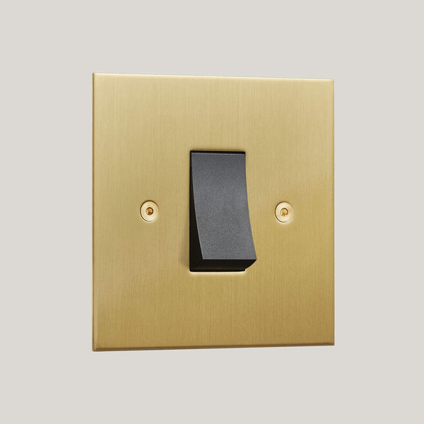 Black Inserts/Black No-Led/1G No-Led Black/True Edge 1G-No-Led Black/Satin Brass