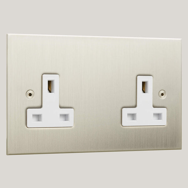 White Inserts/2G White/True Edge 2G White/Satin Nickel