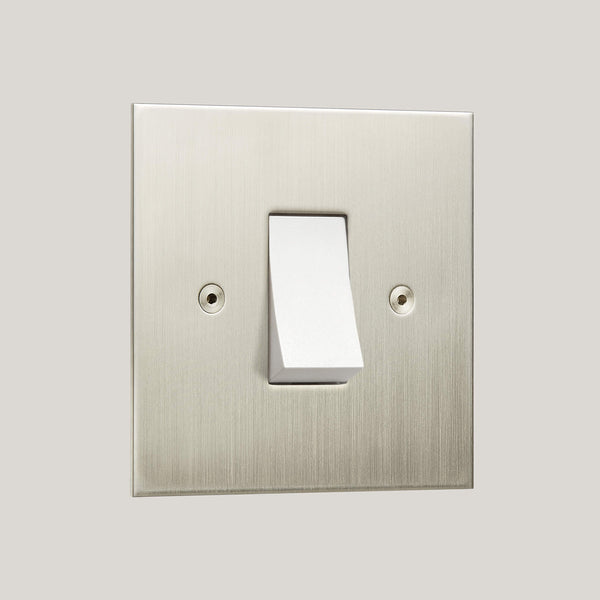 White Inserts/White No-Led/1G No-Led White/True Edge 1G-No-Led White/Satin Nickel