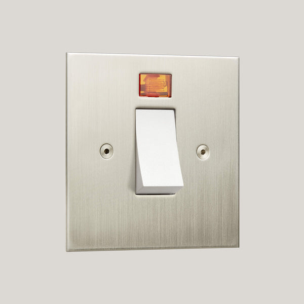 White Inserts/White Led/1G Led White/True Edge 1G-Led White/Satin Nickel