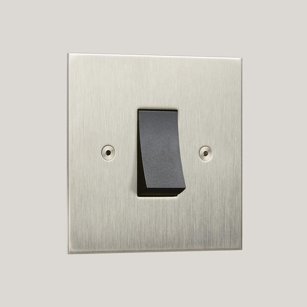 Black Inserts/Black No-Led/1G No-Led Black/True Edge 1G-No-Led Black/Satin Stainless