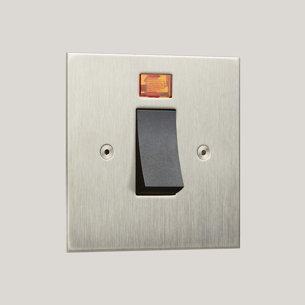Black Inserts/Black Led/1G Led Black/True Edge 1G-Led Black/Satin Stainless