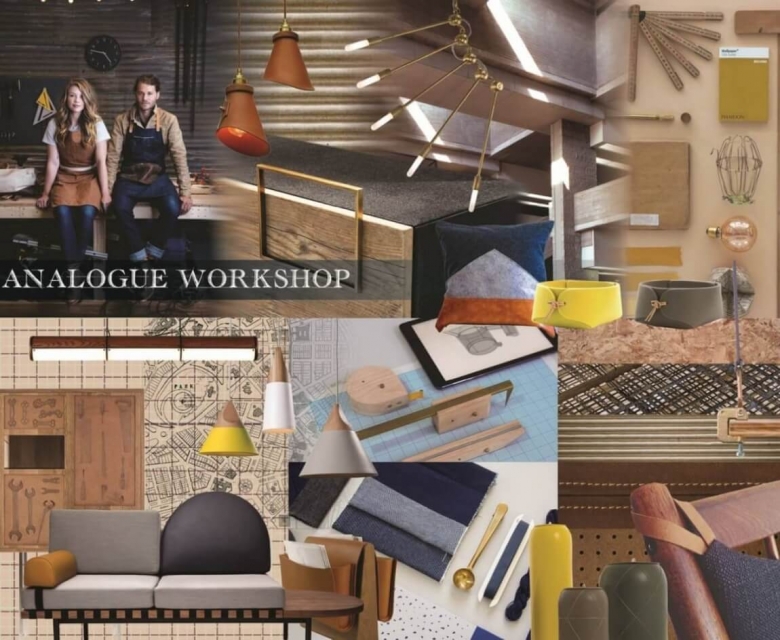 Analogue workshop interiors trend