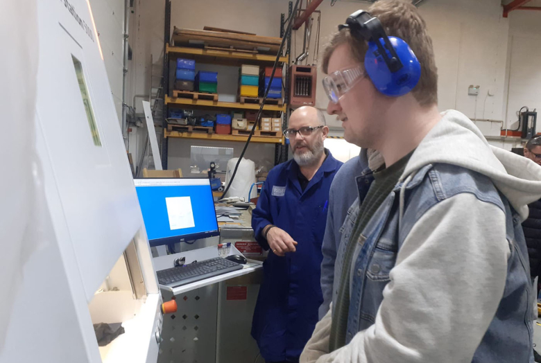 Senior Specials Machinist, Damian Hoey explains our state of the art laser marking service.