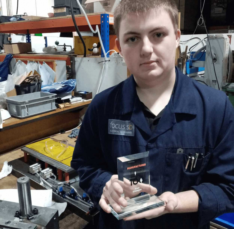 Engineering Apprentice wins Top 100 award