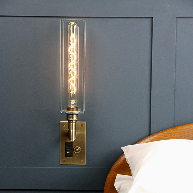 Ambassador Wall Light clear glass