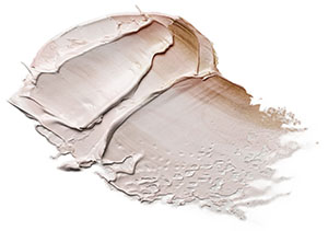 Artist's paint daub