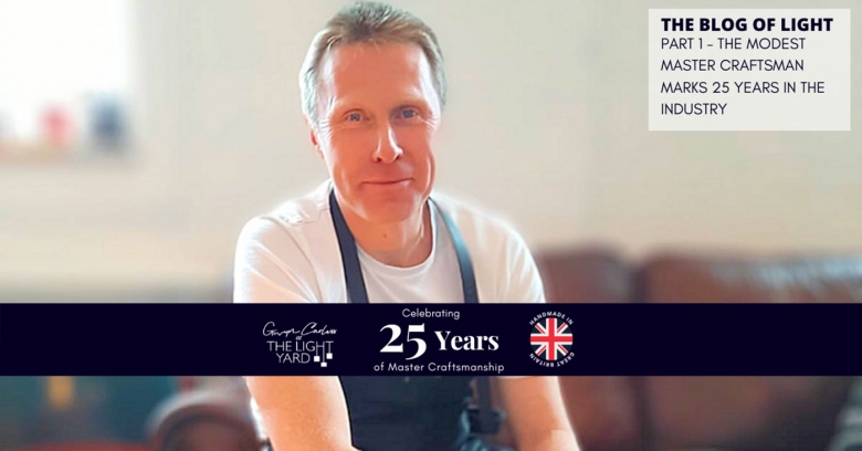 The modest master craftsman marks 25 years in the industry